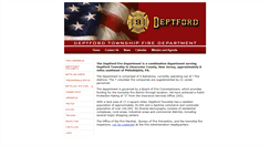 Desktop Screenshot of deptfordfd.org